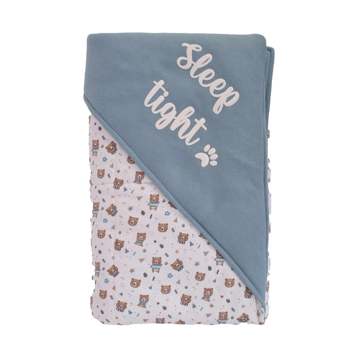 Junior Mr Fluff Printed Blanket